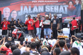 PDIP Gelar Acara Pacitan SatSet Bangun Indonesia, Ribuan Orang Antusias