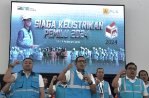 Dirut PLN Pimpin Pengamanan Pasokan Listrik Siaga Pemilu