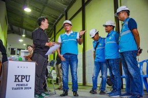 129 Posko Siaga Kelistrikan PLN Sukses Dukung Pemilu 2024 di Jatim