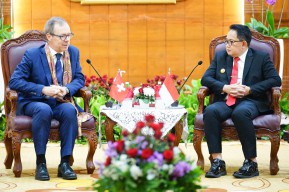 Terima Kunjungan Dubes Swiss, Pemprov Jatim Jajaki Peningkatan Kerjasama Perdagangan dan Investasi