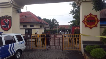 Begini Suasana Markas Brimob Surabaya Pascaledakan