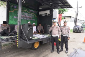 Unik, Polisi Rukiah Jalur Rawan Kecelakaan di Sidoarjo Usir Energi Negatif