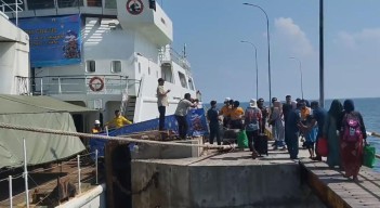 Kapal KN Bima Sakti Utama Kembali Angkut Penumpang Mudik