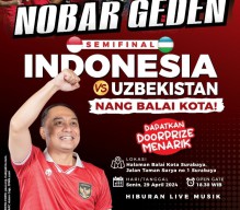 Nobar Timnas U-23 di Balai Kota Surabaya Sudah Kantongi Izin, Ada Doorprizenya Lho!