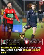 Naturalisasi Timnas Calvin Verdonk dan Jens Raven Disetujui DPR RI