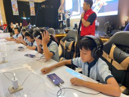 Begini Keseruan Turnamen Mobile Legend antar Siswa SD di Surabaya