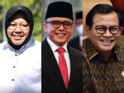 Risma, Pramono Anung, Azwar Anas Disimulasi PKB Dampingi Kiai Marzuki di Pilgub Jatim