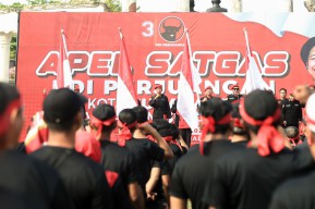 5.000 Satgas PDIP di Surabaya Ikrar Jaga Ideologi dan Marwah Partai