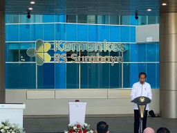 Jokowi Resmikan RS Vertikal Kemenkes di Surabaya