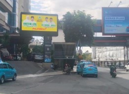 Golkar Gencarkan Dukungan , Videotron Eri-Armuji dan Khofifah-Emil Penuhi Surabaya