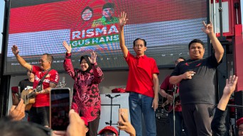 PDIP Surabaya Kampanyekan Risma-Gus Hans dan Eri-Armuji Sebagai Satu Tarikan Nafas