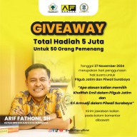 Golkar Beri Giveaway, Ajak Warga Bagi Harapan untuk ErJi dan Khofifah-Emil
