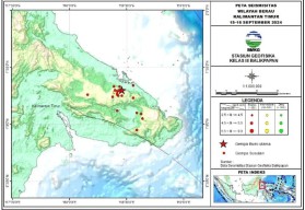 Gempa Bumi  5.5 Magnitudo Hantam Berau Kaltim, 18 Kali Guncangan Susulan