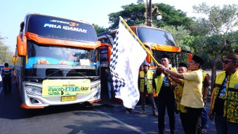 Nahdliyin Sumbang Suara Utama, Golkar Surabaya Teruskan Gelar Ziarah Wali 