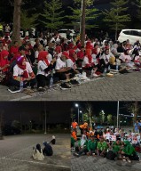 Pendukung Risma-Gus Hans dan Khofifah-Emil Antusias, Luluk-Lukman Sepi