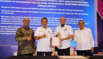 Pelindo-KSOP Tanjung Perak Tingkatkan Keselamatan Layanan Kapal Ro-Ro