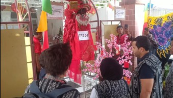 Delegasi EVP 36 Negara Pantau Langsung Penghitungan Suara di TPS Pecinan