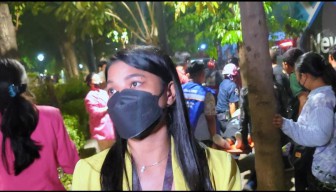 Emperor Spa di Jalan Tais Nasution Surabaya Terbakar