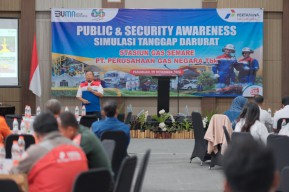 PGN SOR III Area Pasuruan Gelar Persiapan Safety and Security Awareness