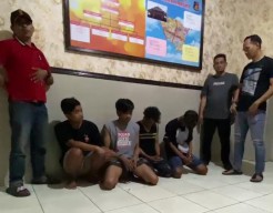 Komplotan Curanmor dan Pemain Judol Diringkus Polsek Simokerto
