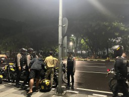 Polisi Amankan Lima Pemuda Perguruan Silat di Jalan Ahmad Yani Surabaya