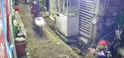 Pencurian Motor di Gubeng Surabaya, Pelaku Terekam CCTV