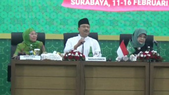 Mensos Ajak Muslimat NU Berperan Aktif Pengentasan Kemiskinan