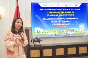 Perkuat Pasokan Gas Domestik, PGN Datangkan LNG dari Berau Kaltim