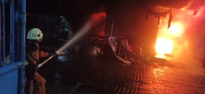 Rumah di Kedung Rukem Surabaya Terbakar, Dua Orang Tewas   