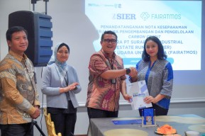 Dorong Transformasi Industri Hijau, SIER Teken Kerja Sama Proyek Karbon dengan Fairatmos