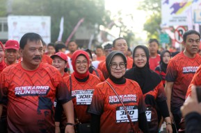 Peserta Soekarno Run di Nganjuk Membeludak, Marhaen: Bukti Bung Karno Dicintai Publik