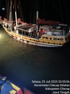 Kapal Asing Mati Mesin di Cilacap, KSOP-Pelindo Lakukan Evakuasi