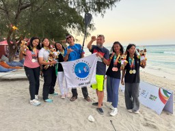 Borong 9 Medali, Jatim Dominasi SUP Fornas Gili Trawangan
