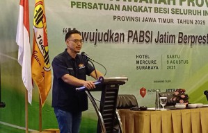 Jefry Tagore Kembali Pimpin PABSI Jatim Secara Aklamasi