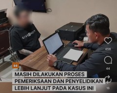 Polisi Tangkap Pelaku KDRT Viral di Surabaya