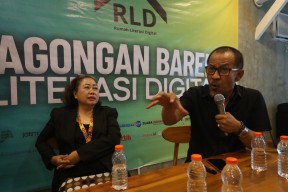Rumah Literasi Digital Dorong Jurnalis Jadi Edukator Literasi