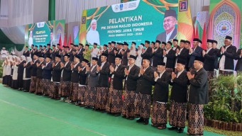 Jusuf Kalla Hadiri Pelantikan PW DMI Jatim Periode 2025-2030