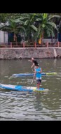 Stand Up Paddle di Kalimas Jadi Wisata Edukasi Baru Surabaya