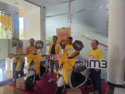Outlet Kediri dan Surabaya Raih Grand Prize Sepeda Motor dari IM3