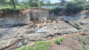 Petani Mojokerto Kawal Pembangunan Dam Irigasi, Antisipasi Banjir Musim Hujan