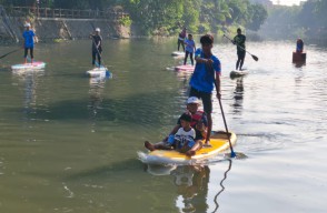 Sungai Kalimas Jadi Lokasi Balapan SUP, PII Jatim: Kritik Kreatif