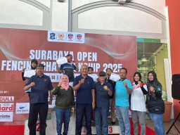 Sebanyak 190 Atlet Anggar Bertanding di Even Surabaya Open 2025