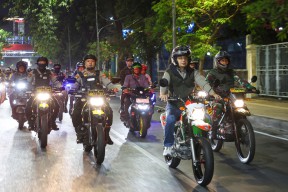 Patroli Gabungan, Wali Kota Eri Ingatkan bahwa Macan Sudah Bangun