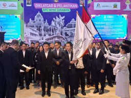 HIPMI Surabaya Punya Ketua Baru, Eri Janji Gratiskan Sewa Hi-Tech Mall