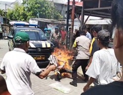 Kasus Maling Motor Terbakar di Jojoran, Polisi Telusuri Pelaku Penyiraman