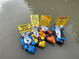 PK Ditolak MA, Ecoton Tuntut Gubernur Pasang CCTV di Pembuangan Limbah