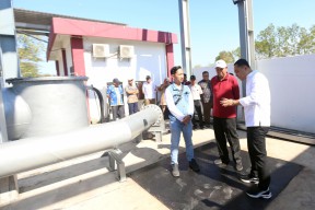 Surabaya Kebut Proyek Rumah Pompa, Wali Kota Eri Minta Kontraktor Lembur Siang Malam