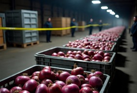Bawang Bombay Substandar dari India Banjiri Pasar, ABMI Nganjuk Lapor Kapolri