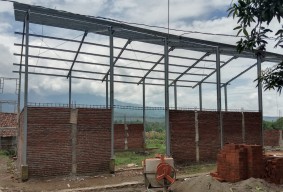 Pindah Lokasi Tiga Kali, Proyek Penggilingan Gabah Milik Dispari di Mojokerto Terbengkalai