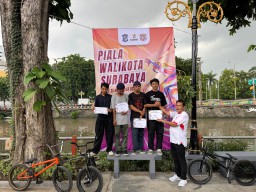 Bibit Muda BMX Muncul di Ajang Piala Wali Kota Surabaya